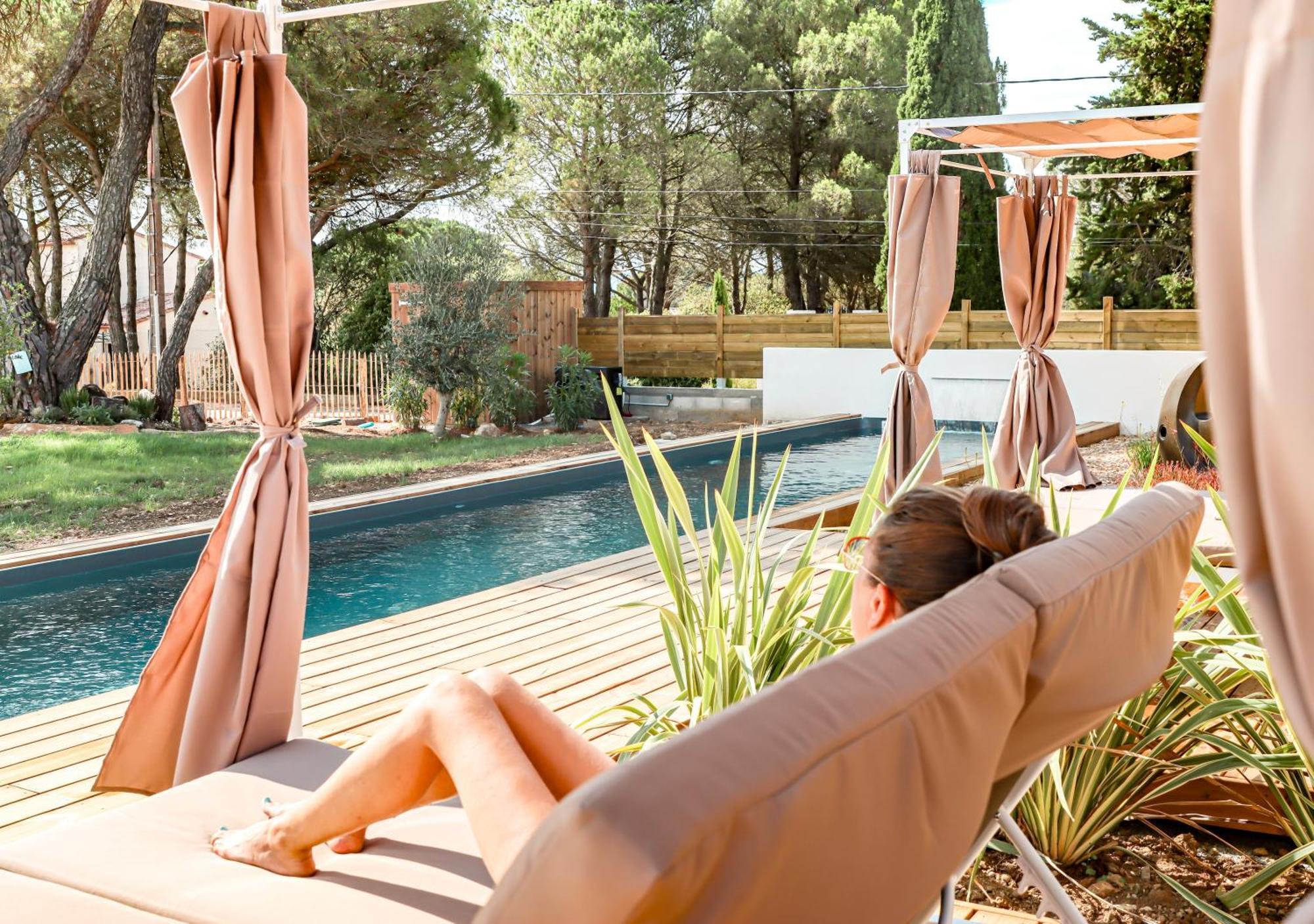 Les Gites De Laure - L'Eden Romantique, Chambres Hotes, Spa Prive, Couloir De Nage, Adults Only Malves-en-Minervois Zewnętrze zdjęcie